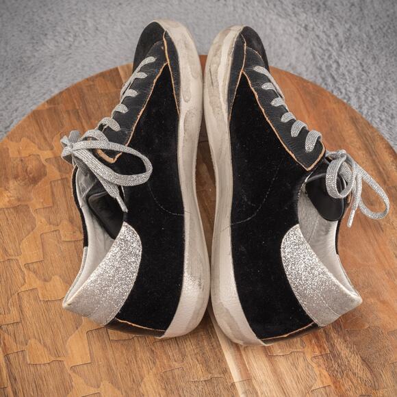 Philippe Prsx Model Grey Black Leather Low Top Casual Sneakers 39 EU Or 8-8.5 US - Picture 6 of 8